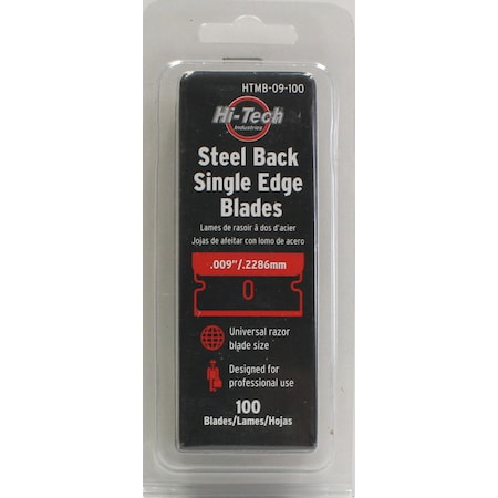 Hti Hi-Tech Metal Blades No 9 - 100/Sleeve HTMB-09-100